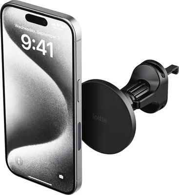 Obrázok produktu pre iOttie iTap 3 MagSafe Compatible Air Vent Mount, Mobilný telefón / smartfón, Aktívny držiak, Auto, Čierna