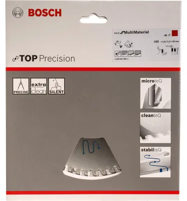 Produktbild von Kreissägeblatt Top Precision Best for Multi Material, 165 x 20, Z48