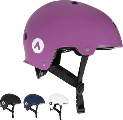 Produktbild von ATTABO Genes Helm für Skateboard und ScooterMTB mit ABS Hartschalentechnologie 11 Lüftungslöchern Verstellbar Drehknopf Langlebiges Material