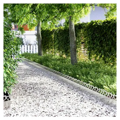 Produktbild von Rasenkanten 20 Stück Silber 103 x 0,05 x 22 cm Edelstahl