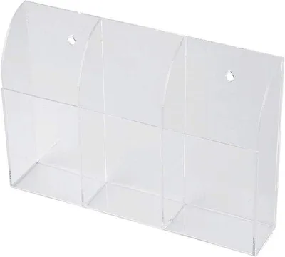 Produktbild von Transparanter Acrylhouder für Heim- und Bürogebrauch