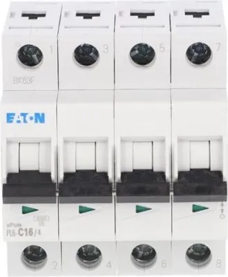 Produktbild von Leitungsschutzschalter 4P C 16A 6kA AC PL6-C16/4 166519