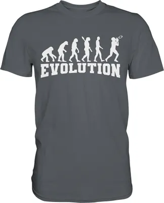 Produktbild von American Football Evolution T-Shirt – Dark Grey / L