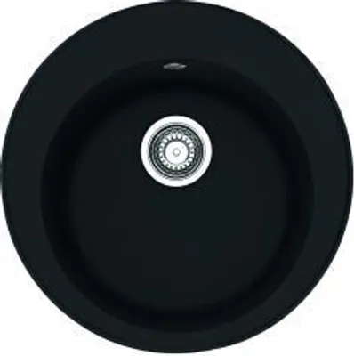 Zdjęcie produktu dla Franke Smart Pamira zlewozmywak do zabudowy Fragranit komora ROG 610-41 Czarny Mat pokrętło od 45 cm 114.0709.463