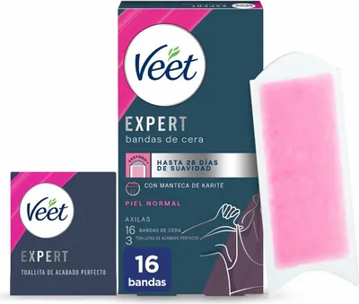 Produktbild von Körperhaarentfernungsstreifen Veet Expert Achselhöhlen (16 Einheiten)