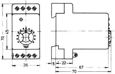 Produktbild von EBERLE Temperaturregler auf ITR-3 20 Tragschiene -40-20C 230VAC 587470159900
