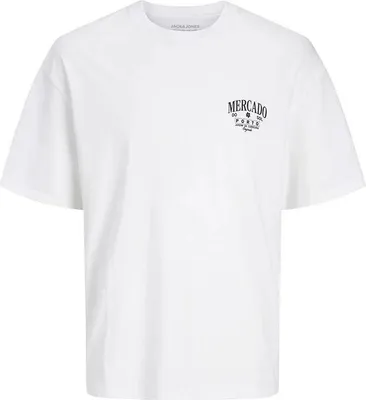 Zdjęcie produktu dla Jack & Jones Mercado Koszulka z krótkim rękawem Biały XL Mężczyźni Biały XL
