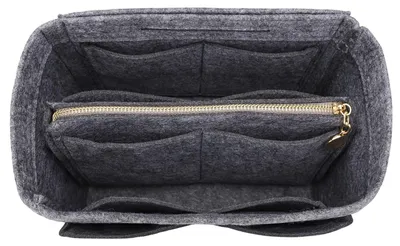 Produktbild von Omgoods – Handtaschen-Organizer aus Filz mit Reißverschluss, geeignet für verschiedene Handtaschenmodelle