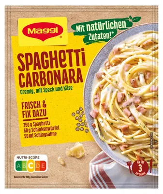 Zdjęcie produktu dla Maggi Fix do Spaghetti Carbonara kremowy z boczkiem i serem 14 pack