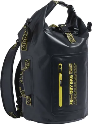 Produktbild von Wasserdichter Packsack 25L, Rollverschluss, IPX6 Dry Bag, Schwarz
