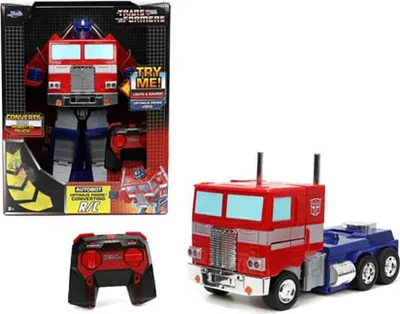 Produktbild von Jada Transformers Optimus Prime Convertible Funkfernsteuerung One Size