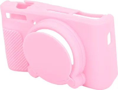 Obrázok produktu pre Silikónový kryt vhodný pre digitálny fotoaparát SX740 SX730, protišmykový, odolný proti poškriabaniu, mäkký ochranný kryt, ružový