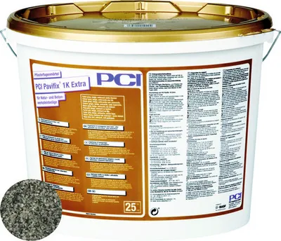 Zdjęcie produktu dla PCI Pavifix® 1K Extra zaprawa fugowa do okładzin z kamienia naturalnego i betonowego szara 25 kg