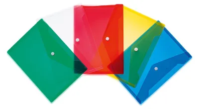 Immagine prodotto di HERMA 20050 Busta per documenti HERMA, PP, DIN A5, colori assortiti