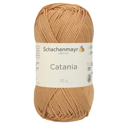 Image de Schachenmayr Catania, 50 g de fil à tricoter Camel