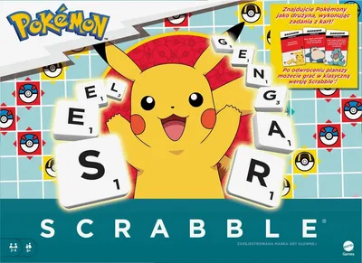Zdjęcie produktu dla SCRABBLE Pokemon wersja polska HXT29 /6