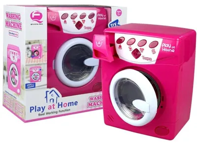Produktbild von Batteriebetriebene Waschmaschine Sound Pink