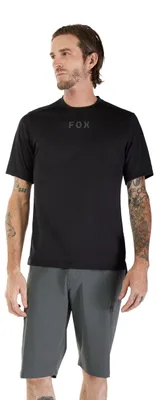Immagine prodotto di Maglia da ciclismo da montagna a maniche corte Fox Racing Ranger, da uomo, con logo nero, taglia [inserire taglia]