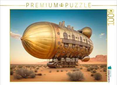 Produktbild von CALVENDO Puzzle Passagierluftschiff | 1000 Teile Lege-Größe 64x48cm Foto-Puzzle für glückliche Stunden