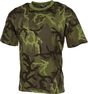 Zdjęcie produktu dla Koszulka outdoorowa, półrękaw, kamuflaż M 95 CZ, 170 g/m² 6XL