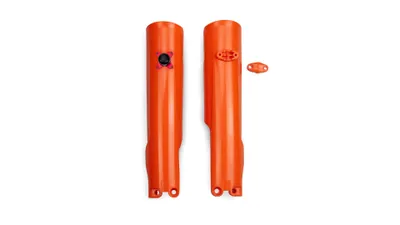 Produktbild von Teleskopabdeckungen ( Stossdämpfer ) Vorne Mit Verriegelung Für Ktm Sx/Sxf(Sx-F) 125/250/300/350/450F 2023 Farbe Orange