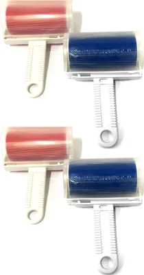 Produktbild von 4x Abwaschbare Fusselrolle Entfussler Fusselentferner Kleiderroller Fusselrollen