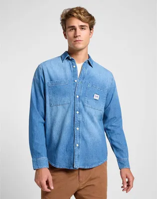 Produktbild von Lee Workwear 2.0 Langarmhemd Blau 2XL Mann Blau 2XL