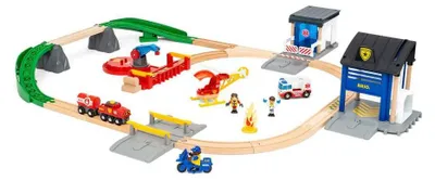 Produktbild von Polizei und Feuerwehr Set Deluxe BRIO 63602500