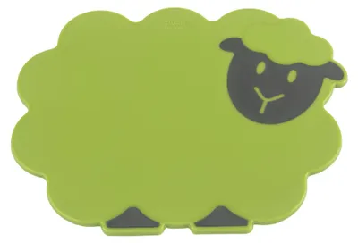 Produktbild von KUHN RIKON Kinderküche Schneidebrett Schaf, für Kinder, Grün