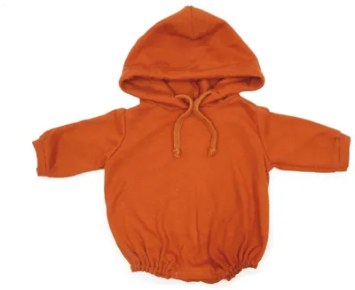 Produktbild von Asi Puppenkleidung - Body mit Kapuze und langen Ärmeln, mehrfarbig