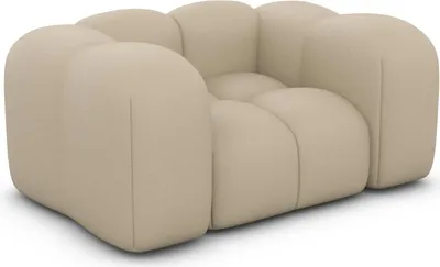 Produktbild von Echtleder Sessel Valora Beige