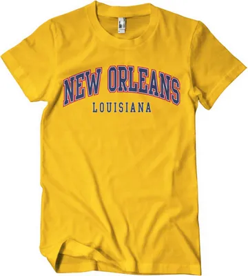 Produktbild von New Orleans - Louisiana T-Shirt - Medium - Gold