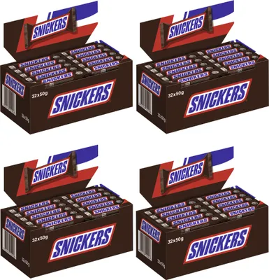 Produktbild von Snickers Riegel 4x 32x50g