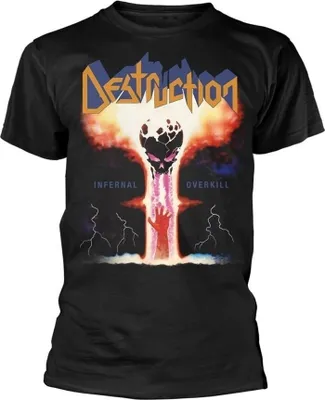 Produktbild von Destruction Infernal Overkill Black L T-Shirt