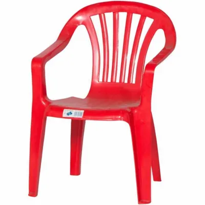 Produktbild von ProGarden Kindersessel, Rot, Kunststoff, 0.52 x 0.38 x 0.38 m, 27 cm, stapelbar, wetterfest, pflegeleicht, transportabel