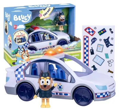 Zdjęcie produktu dla Moose Toys BLUEY, Policja, Bluey, 3 lat(a), Baterie w zestawie, AAA, Wielobarwny