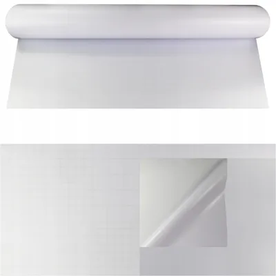 Produktbild von PDmedia Möbelfolie Selbstklebend Weiß Matt 61x100 cm Klebefolie PVC Dekorfolie