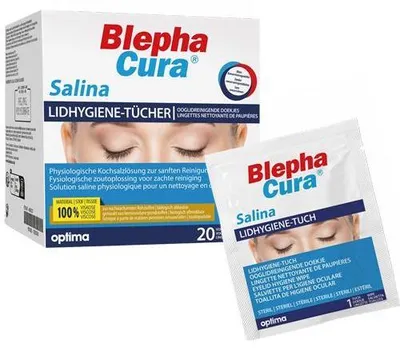 Image de Blephacura Salina Lingettes pour l'hygiène des paupières 20 pces