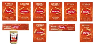 Produktbild von Testpaket Pasta Integrali Vollkorn italienisch Nudeln 10x 500 g pack + Italian Gourmet polpa 400g