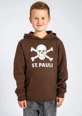Produktbild von FC St. Pauli - Totenkopf - Kinder Kapuzenpullover