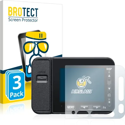 Produktbild von 3x BROTECT Schutzglas für Sony DSC-RX0M2 (RX0 II) Schutzfolie Panzer Folie Glas Display Schutz klar