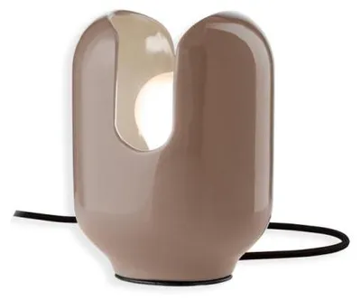 Produktbild von Vintage Decò Batucada Keramik Lampe Moka Braun 1 Licht E27