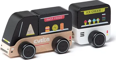 Produktbild von Cubika 15542 Food Truck mit Anhänger Holz