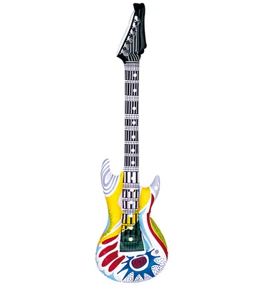 Produktbild von Aufblasbare E-Gitarre, 107 cm, 1 Stk.