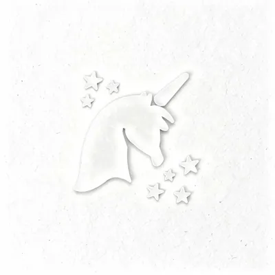 Produktbild von Schminkschablone Sillyfarm Einhorn