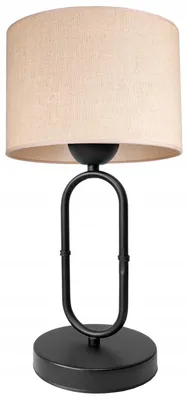 Produktbild von Glimex Moderne Boho Jute Tischlampe Nachttischleuchte