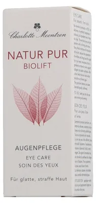 Productafbeelding van Charlotte Meentzen Natur Pur Biolift Oogverzorging (15 ml)