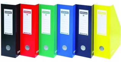 Obrázek produktu pro DONAU 7648101-01 Organizér na časopisy černý A4
