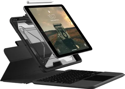 Image de UAG Rugged Bluetooth Keyboard w/ Trackpad, CZECH - iPad 10.2" 2019/2020/2021