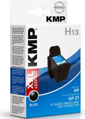 Productafbeelding van KMP Printtechnik AG 0997,4271 KMP Patrone HP C8727AE Nr.27 black 500 S. H13 refilled